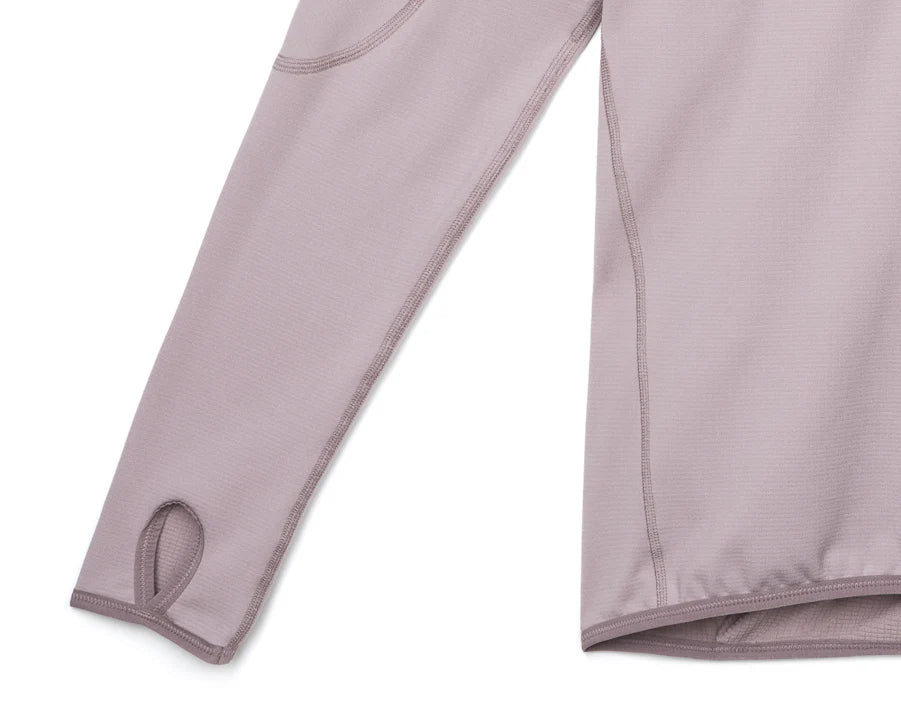 Satisfy GhostFleece Half-Zip Top Nirvana - achilles heel