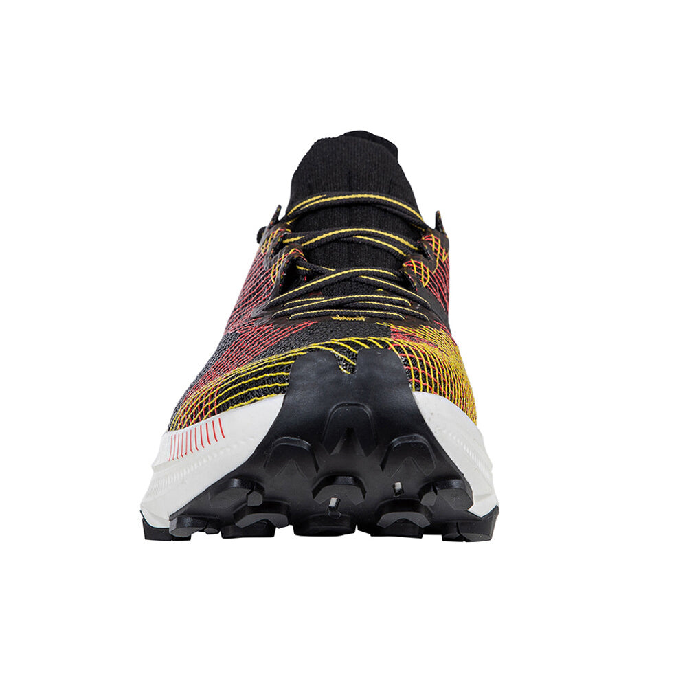 La Sportiva Men's Prodigio Pro Trail Running Shoes Black / Yellow - achilles heel
