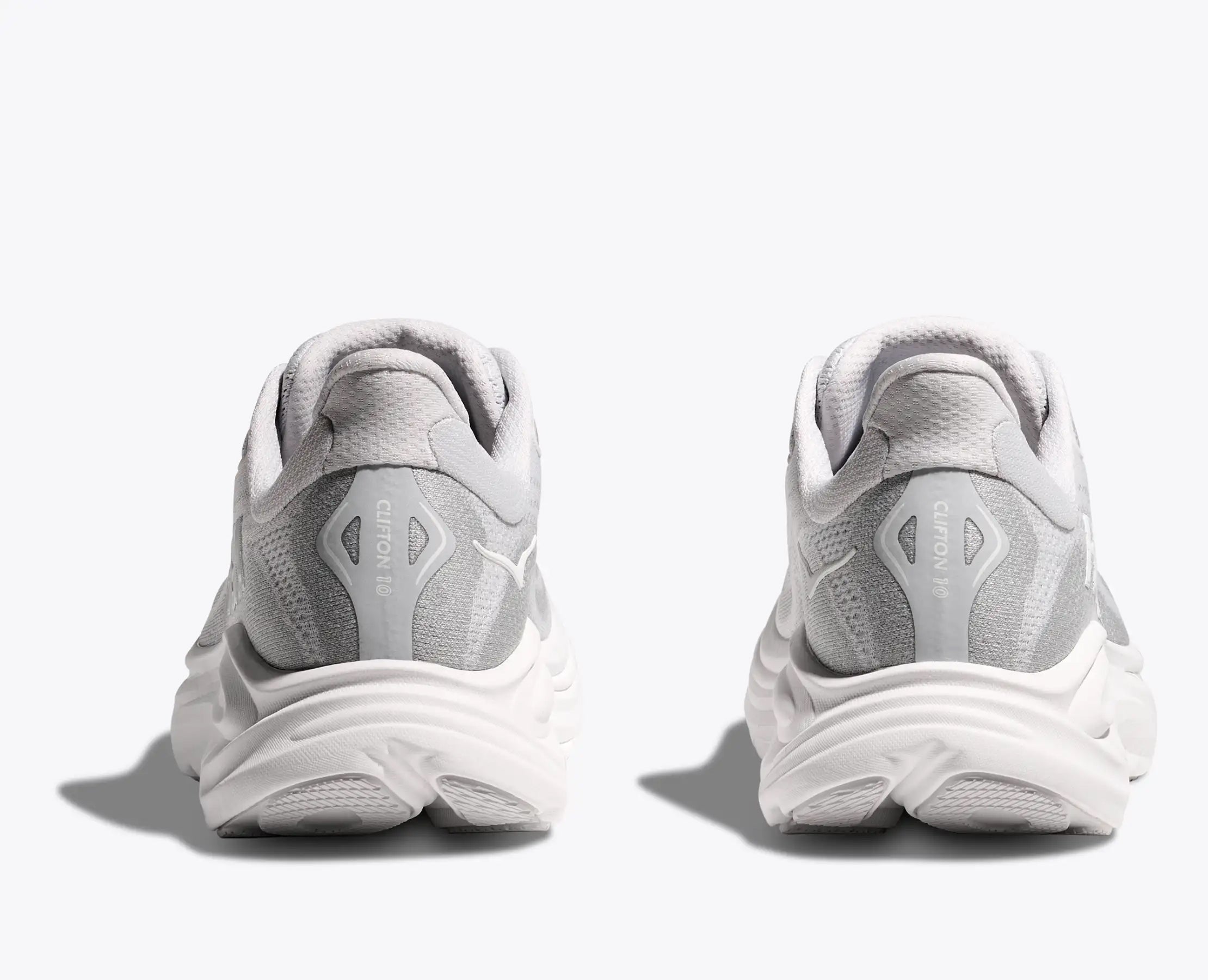 Women's Clifton 10 Running Shoes Cosmic Grey / Stardust - Achilles Heel
