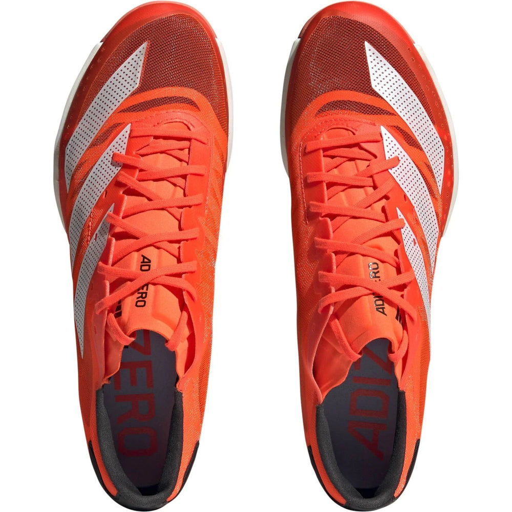 adidas Adizero Ambition Running Spikes Solar Red / Zero Metallic / Coral Fusion - achilles heel