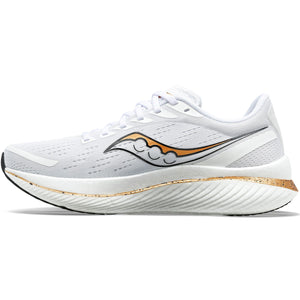 Saucony Men's Endorphin Speed 3 Running Shoes White / Gold - achilles heel