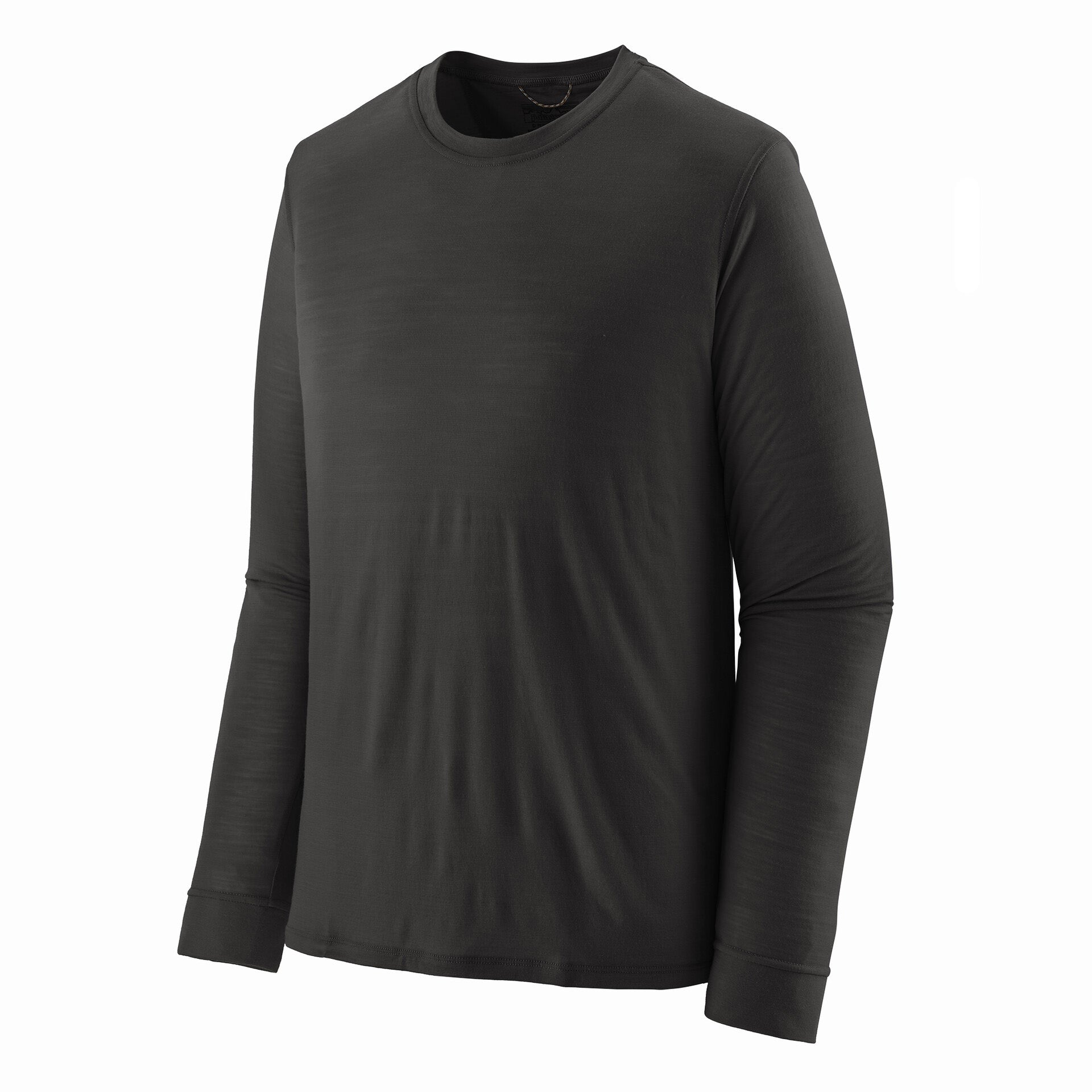Patagonia Men's Long-Sleeved Capilene Cool Merino Top Black - Achilles Heel