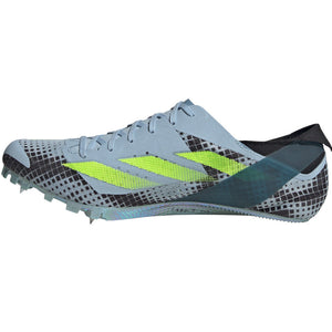 adidas Adizero Finesse Running Spikes Wonder Blue / Lucid Lemon / Arctic Night - achilles heel