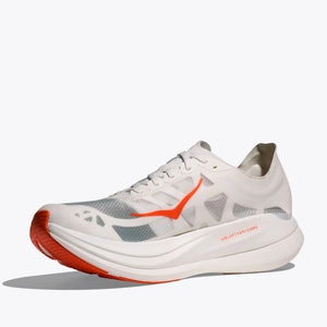 Hoka Rocket X 2 Running Shoes Frost / Lava - achilles heel