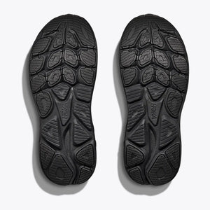 Hoka Men's Clifton 10 Running Shoes Black / Black - achilles heel