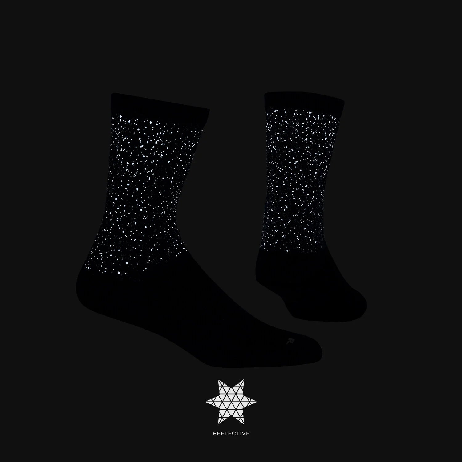 Combat Reflective High Socks Blue