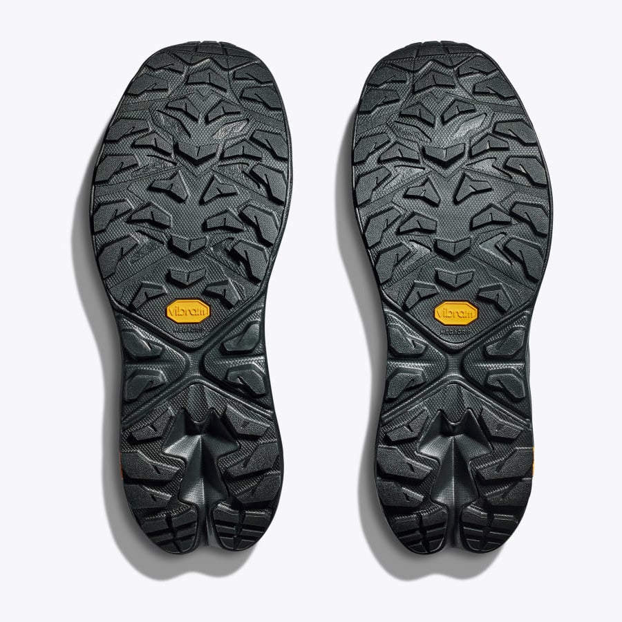 Hoka Men's Anacapa 2 Low GORE-TEX Walking Shoes Black / Black - achilles heel
