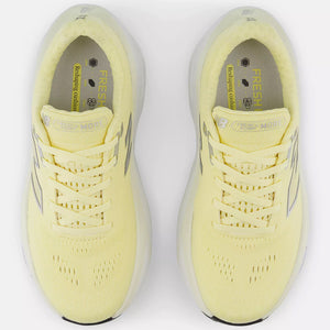 New Balance Women's X More v5 Running Shoes Parchment / Angora / Silver Metallic - achilles heel