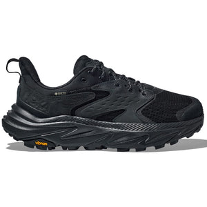Hoka Men's Anacapa 2 Low GORE-TEX Walking Shoes Black / Black - achilles heel