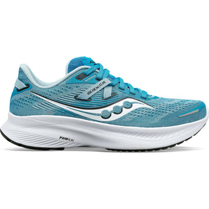 Saucony Women's Guide 16 Running Shoes Ink / White - achilles heel