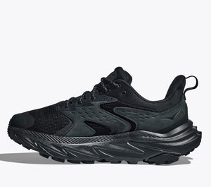 Hoka Men's Anacapa 2 Low GORE-TEX Walking Shoes Black / Black - achilles heel