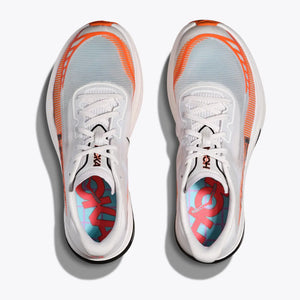 Hoka Cielo X1 2.0 Running Shoes Frost / Lava - achilles heel