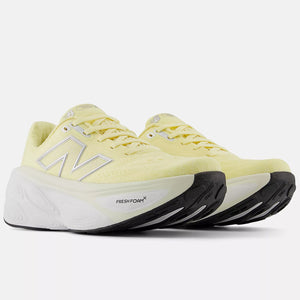 New Balance Women's X More v5 Running Shoes Parchment / Angora / Silver Metallic - achilles heel