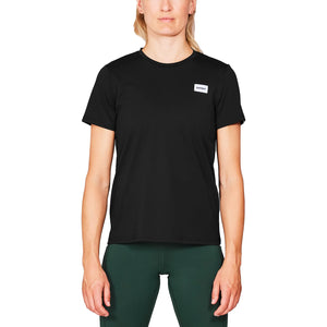 SAYSKY Women's Clean Motion Tee Black - achilles heel