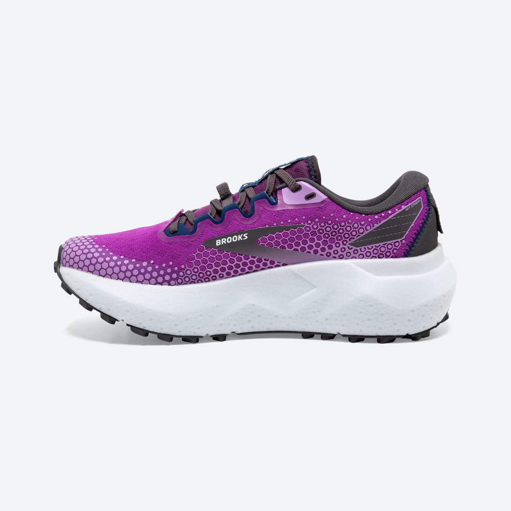 Brooks Women's Caldera 6 Trail Running Shoes Purple / Violet / Navy - achilles heel