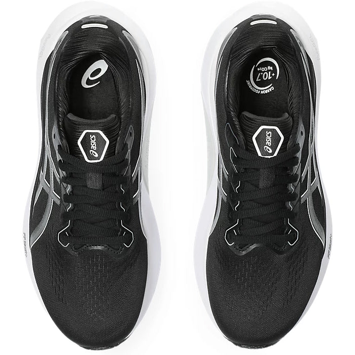 Asics Women's Gel-Kayano 30 Running Shoes Black / Sheet Rock - achilles heel