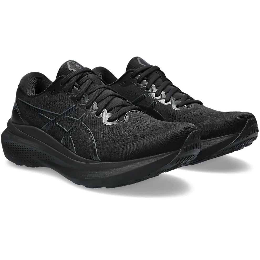 Asics Men's Gel-Kayano 30 Running Shoes Black / Black - achilles heel