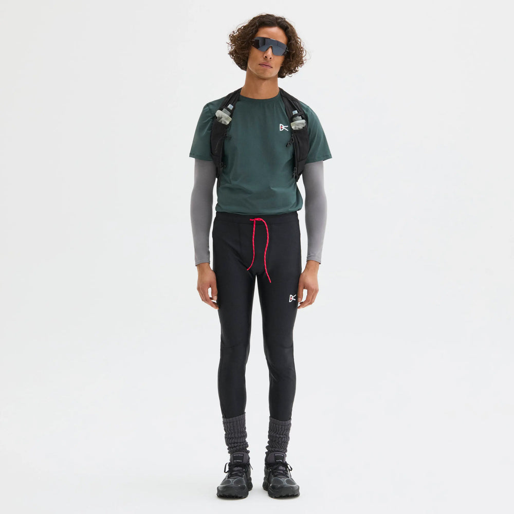 District Vision Men's Lightweight Tee Spruce - achilles heel