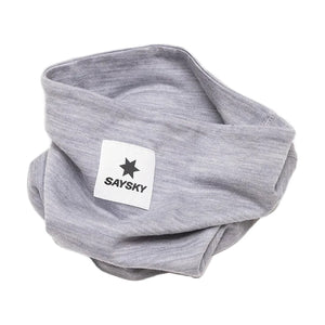 SAYSKY Merino Base 165 Scarf  / Headband Grey - achilles heel