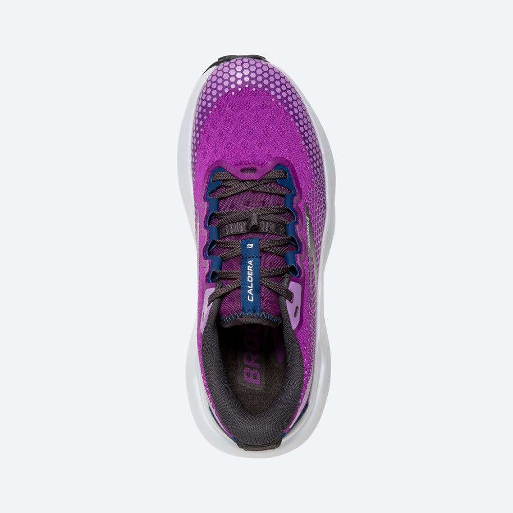 Brooks Women's Caldera 6 Trail Running Shoes Purple / Violet / Navy - achilles heel