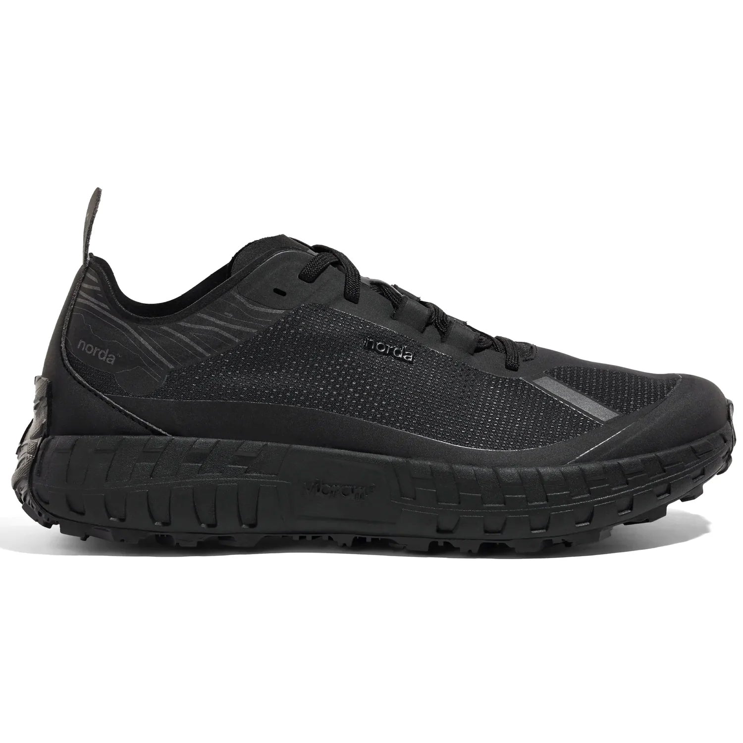 Women's 001 G+ Graphene Trail Running Shoes Stealth Black - Achilles Heel