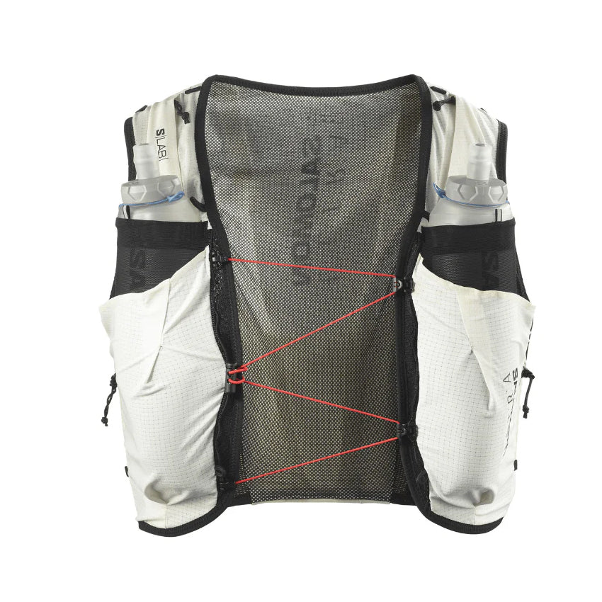Salomon S/Lab Ultra 10 Set Running Vest Vanilla Ice / Black - achilles heel