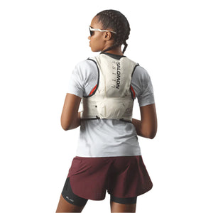 Salomon S/Lab Ultra 10 Set Running Vest Vanilla Ice / Black - achilles heel