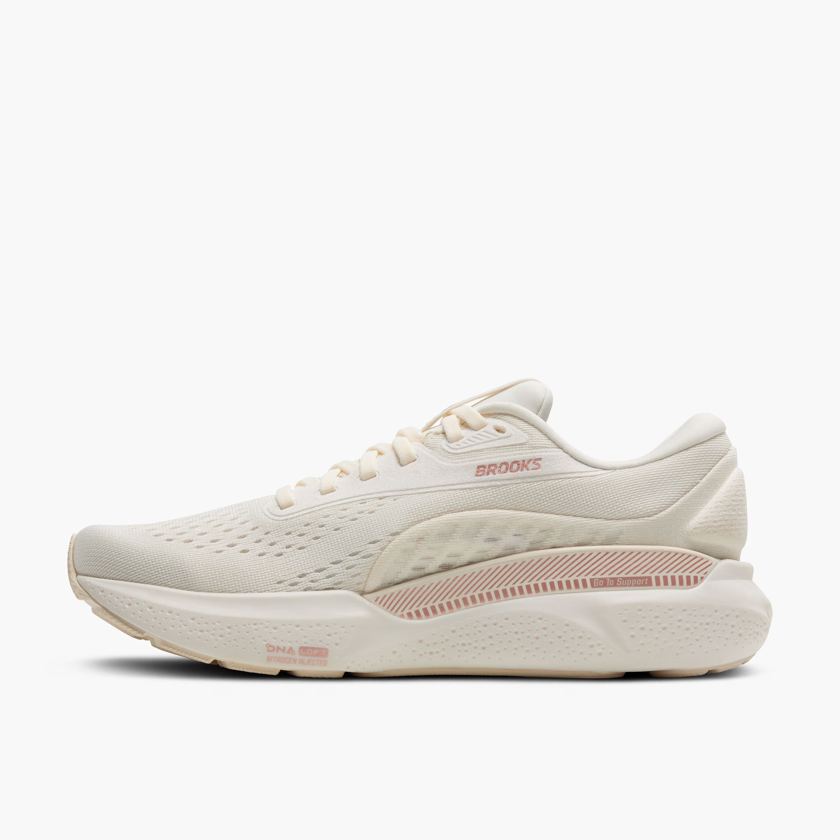 Women's Adrenaline GTS 24 Running Shoes Coconut / Rose Gold / White - Achilles Heel