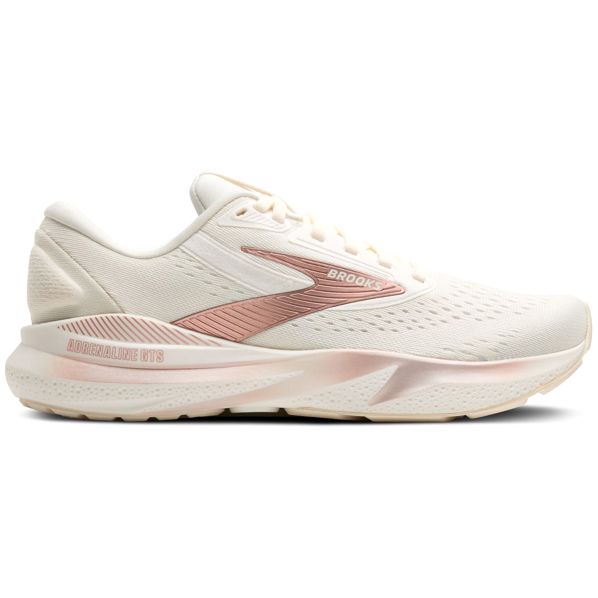 Women's Adrenaline GTS 24 Running Shoes Coconut / Rose Gold / White - Achilles Heel