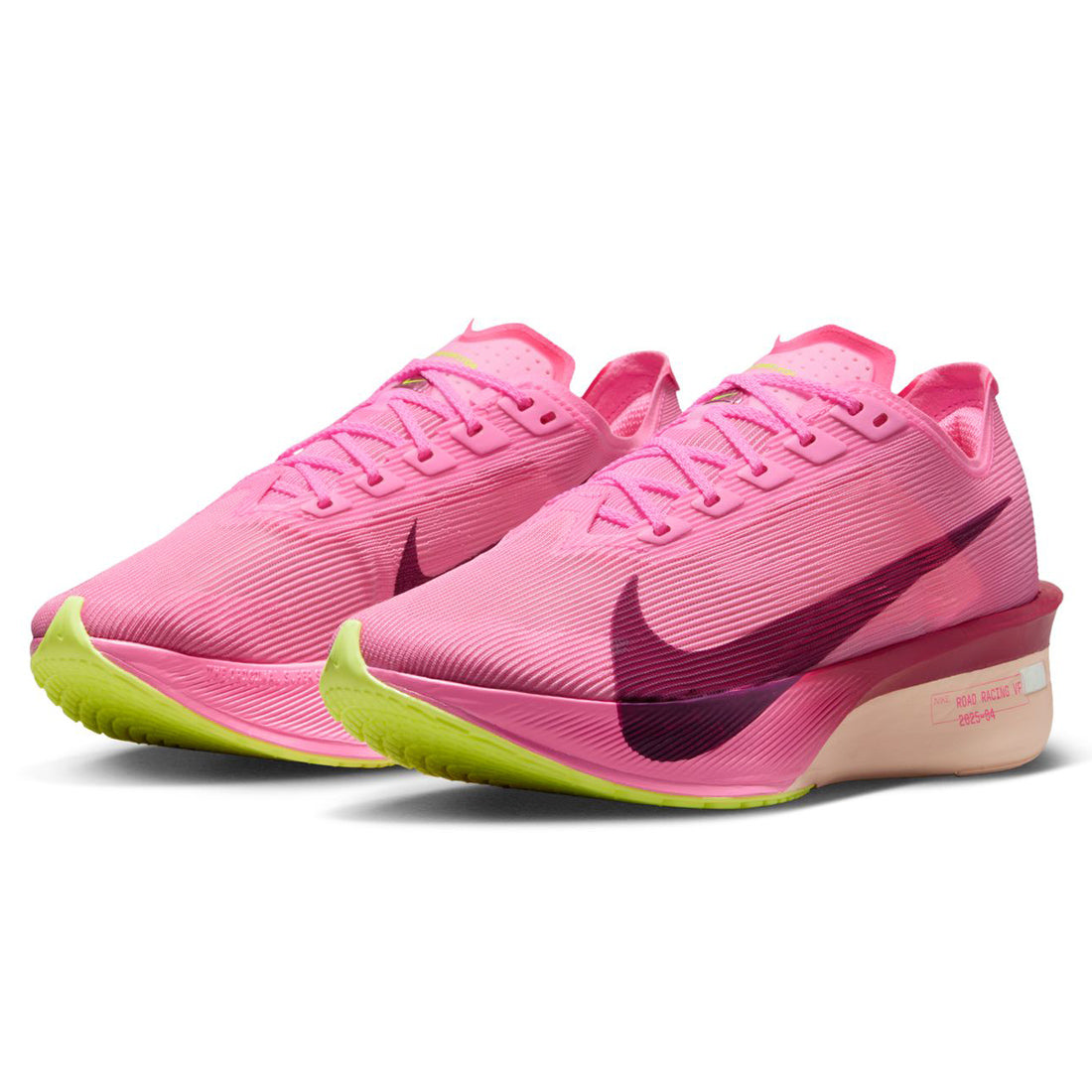 Women's Vaporfly 4 Running Shoes Pink Spell / Bordeaux / Hyper Pink