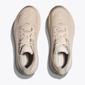 Hoka Men's Clifton 9 Running Shoes Oat Milk / Barley - achilles heel