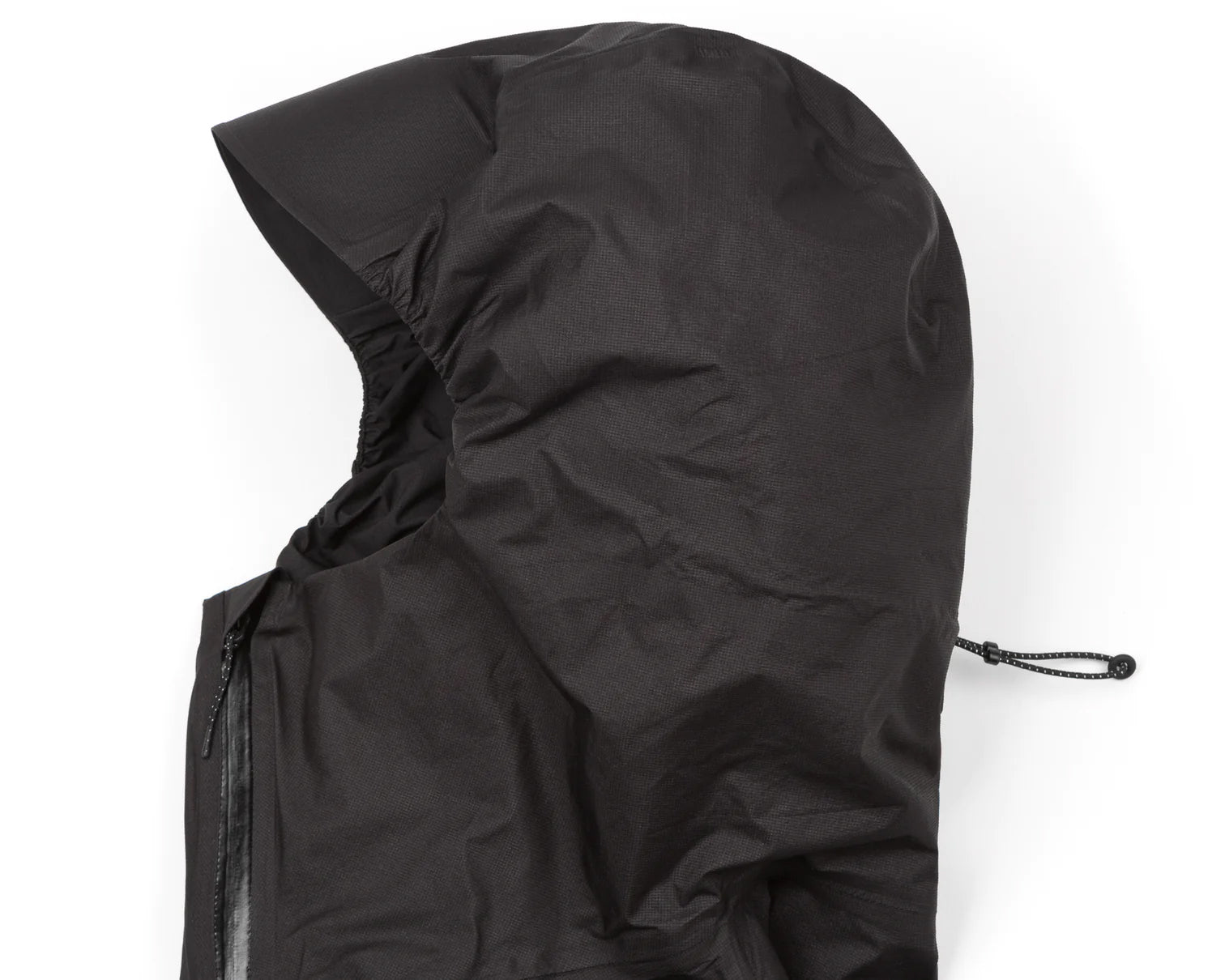 Satisfy Pertex 3L Fly Rain Jacket Black - Achilles Heel