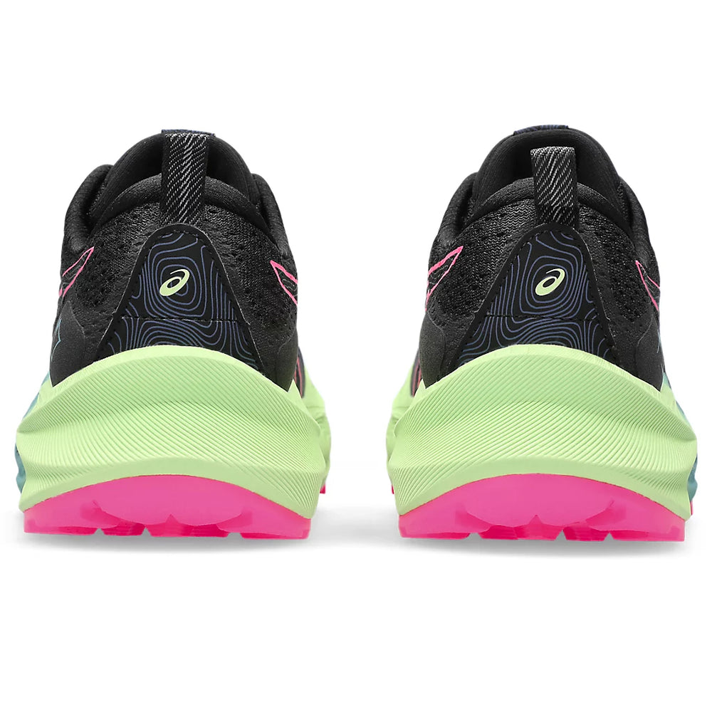 Asics Women's Trabuco Max 2 Trail Running Shoes Black / Hot Pink - achilles heel