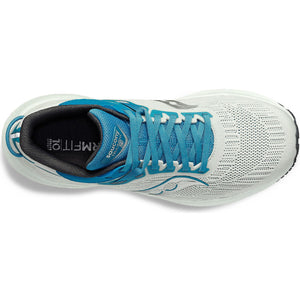 Saucony Women's Triumph 21 Running Shoes Mist / Ink - achilles heel