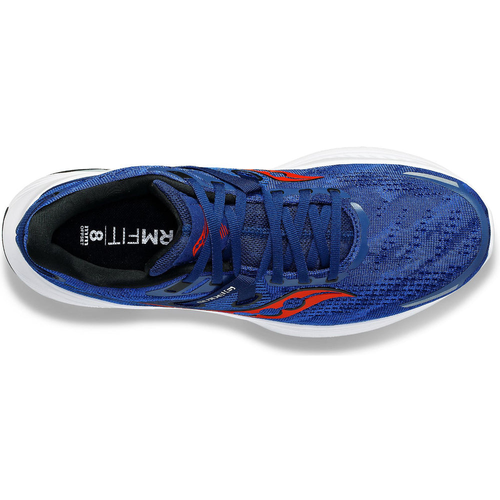 Saucony Men's Guide 16 Running Shoes Indigo / Black - achilles heel