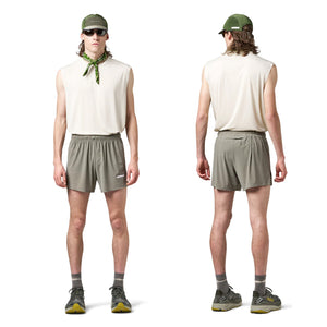 Satisfy Space‑O 5 Inch Distance Shorts Dry Sage v2 - achilles heel