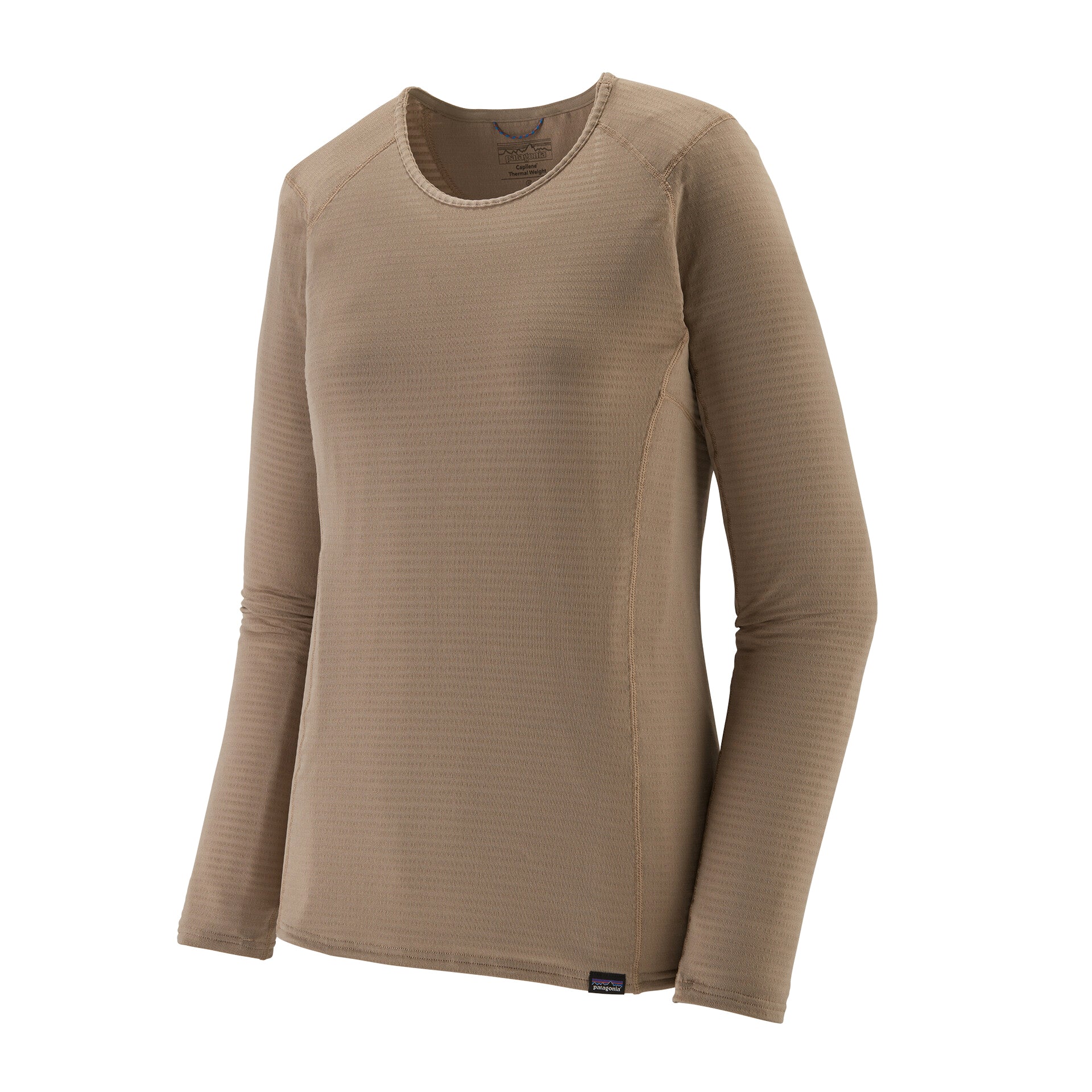 Patagonia Women's Capilene Thermal Weight Crew Seabird Grey - Achilles Heel