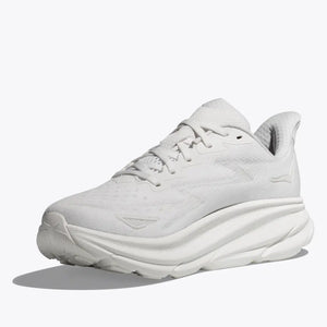 Hoka Men's Clifton 9 Running Shoes White / White - achilles heel