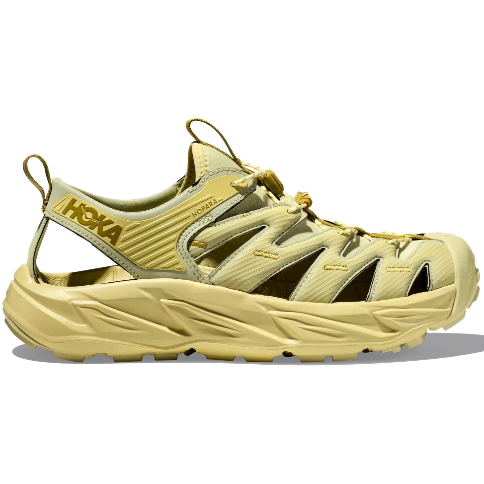 Hoka Hopara Sandal Celery Root - achilles heel