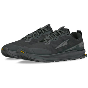 Altra Men's Lone Peak 9+ Trail Running Shoes Black / Black - achilles heel