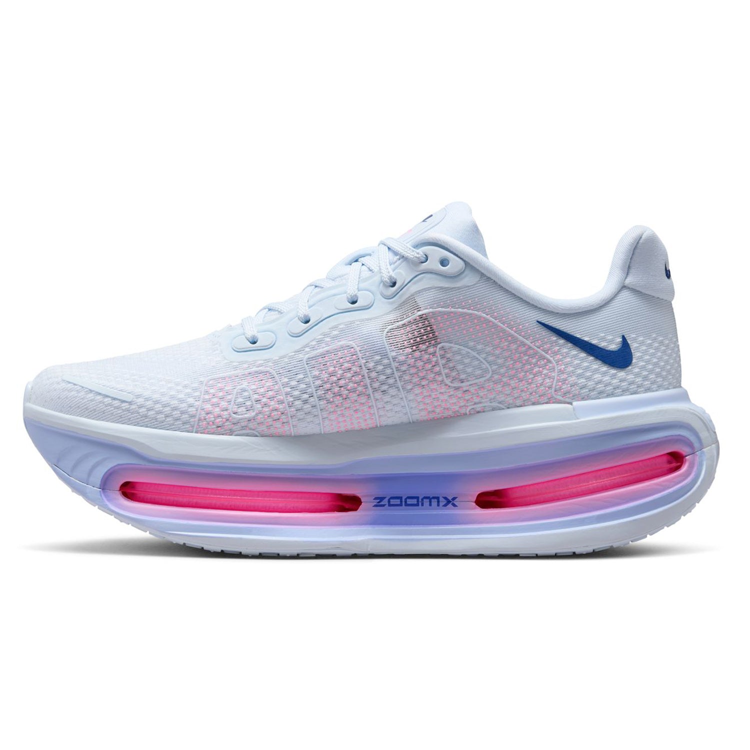 Women's Vomero Premium Running Shoes Blue Tint / Aluminium / Pink Spell / Deep Royal Blue - Achilles Heel