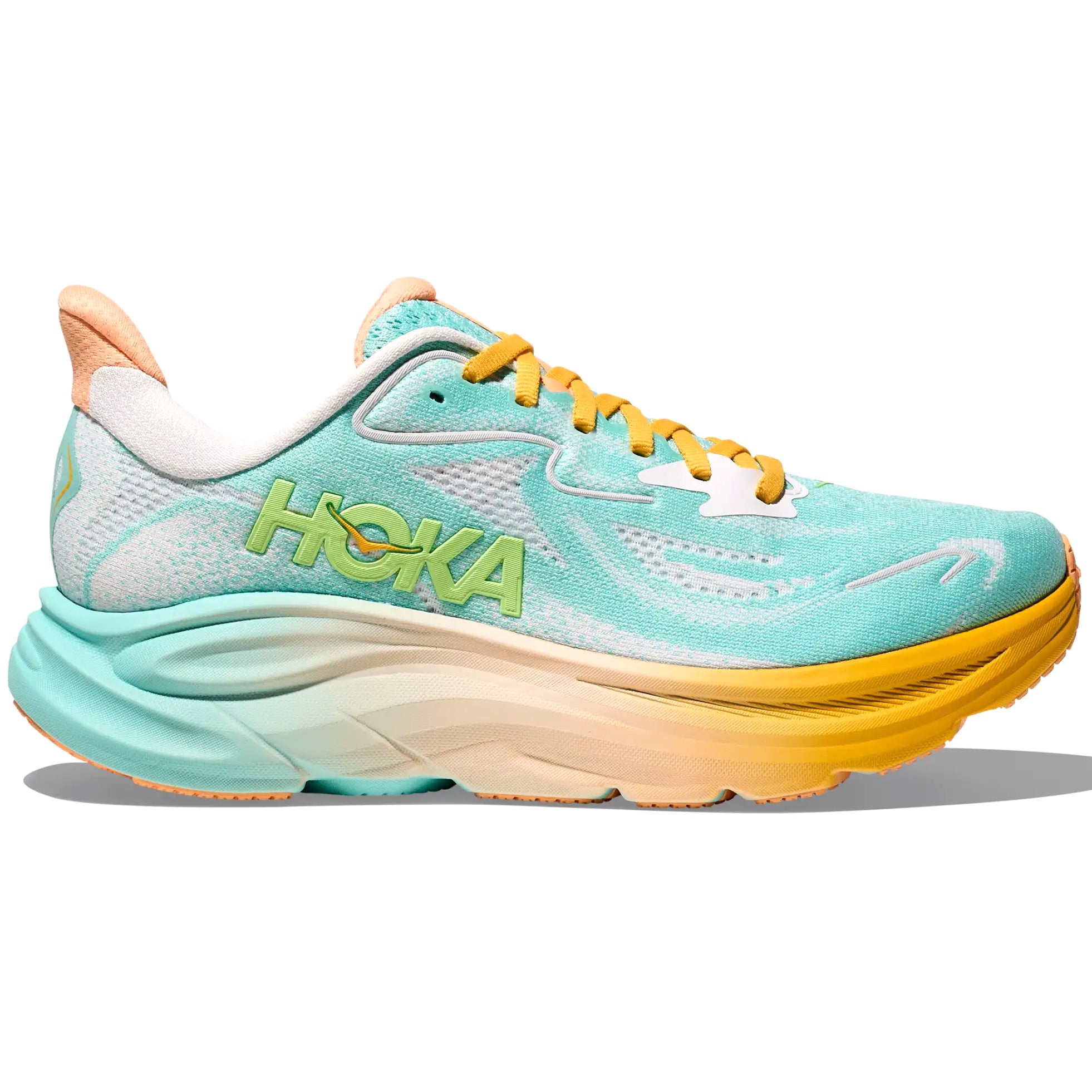 Hoka Men's Clifton 10 Running Shoes Blue Spark / White