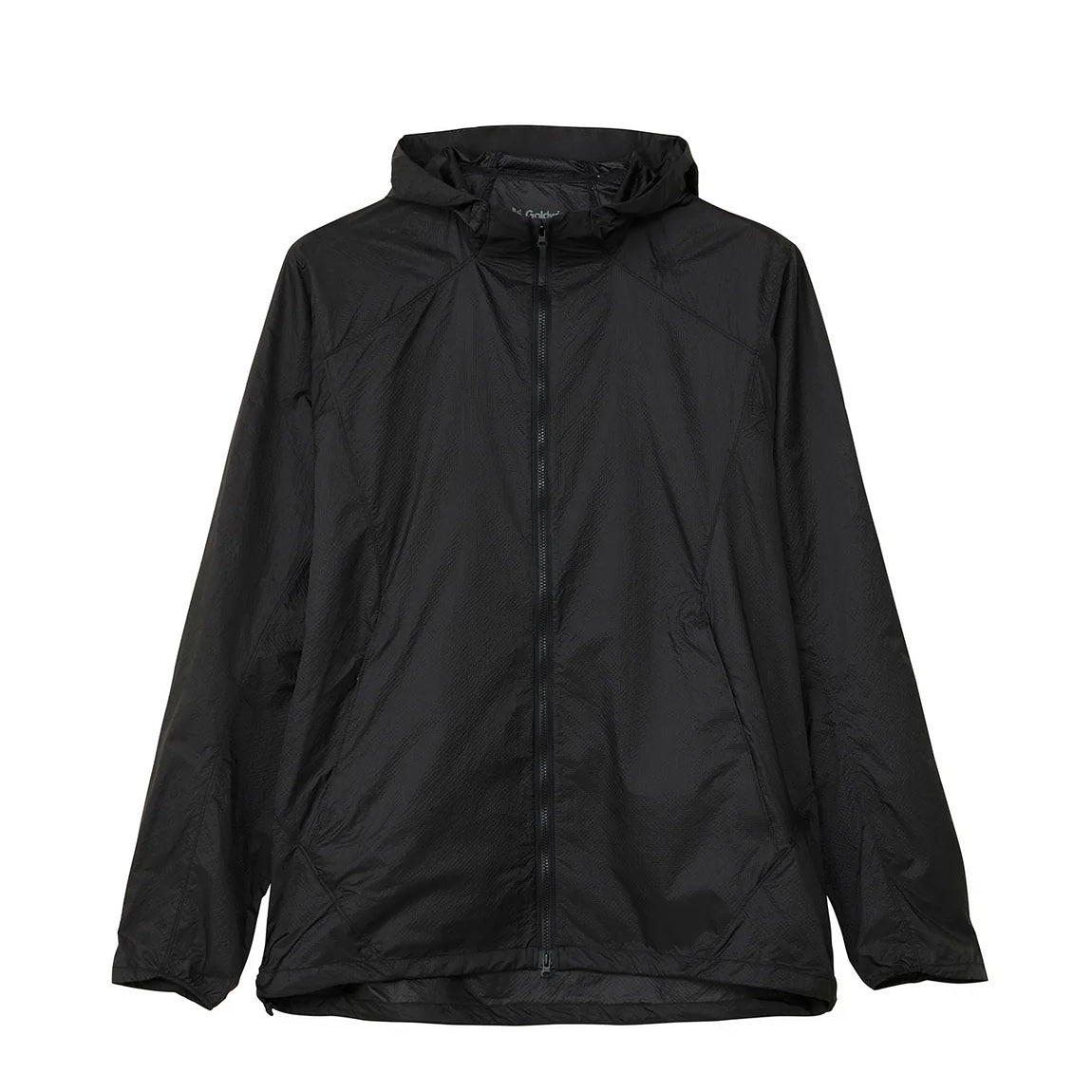 Goldwin Men's Airly Shell Packable Wind Jacket Black - Achilles Heel