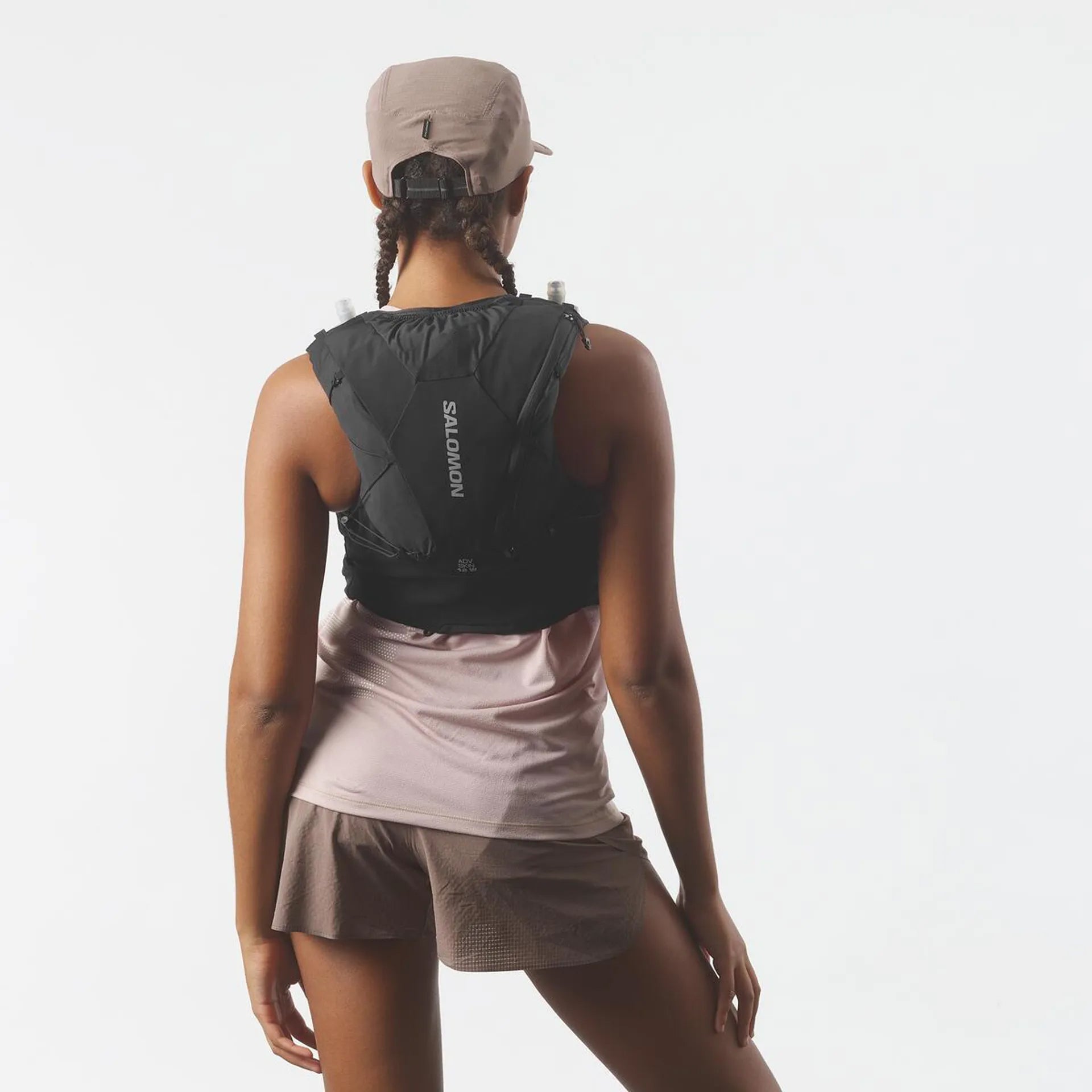 Salomon Women's Advance Skin 12 Set Running Vest Black / Asphalt - Achilles Heel