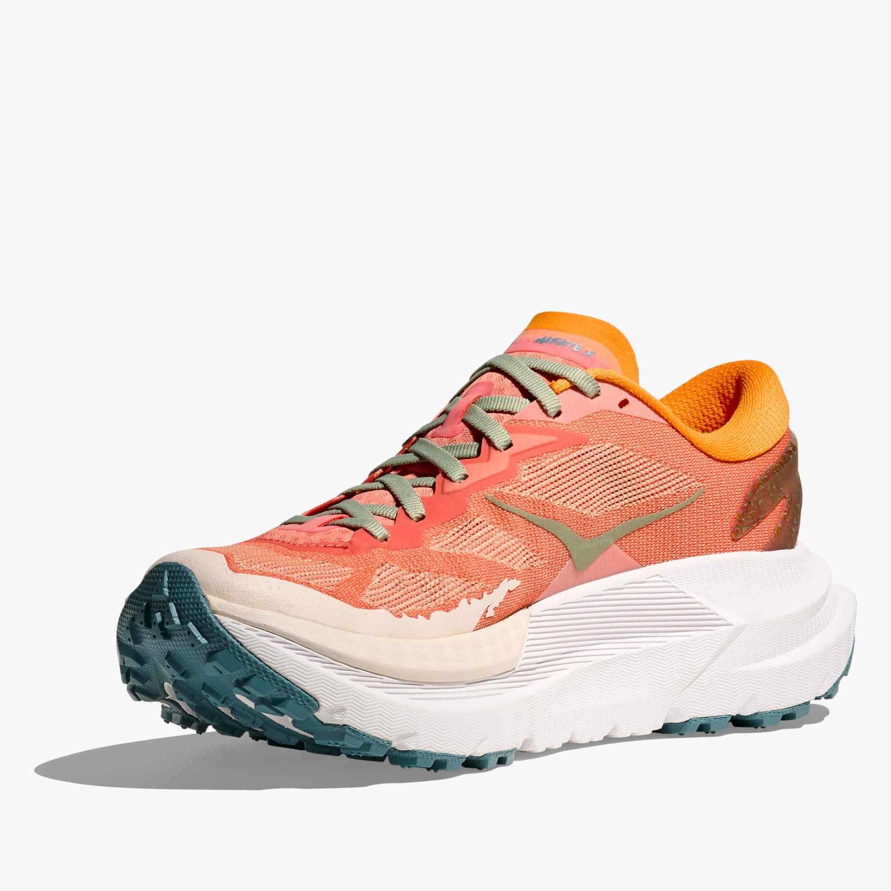 Women's Mafate X Trail Running Shoes Feldspar / Mountain Fog - Achilles Heel