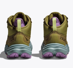 Hoka Women's Anacapa 2 Mid GORE-TEX Walking Boots Green Moss / Agave - achilles heel
