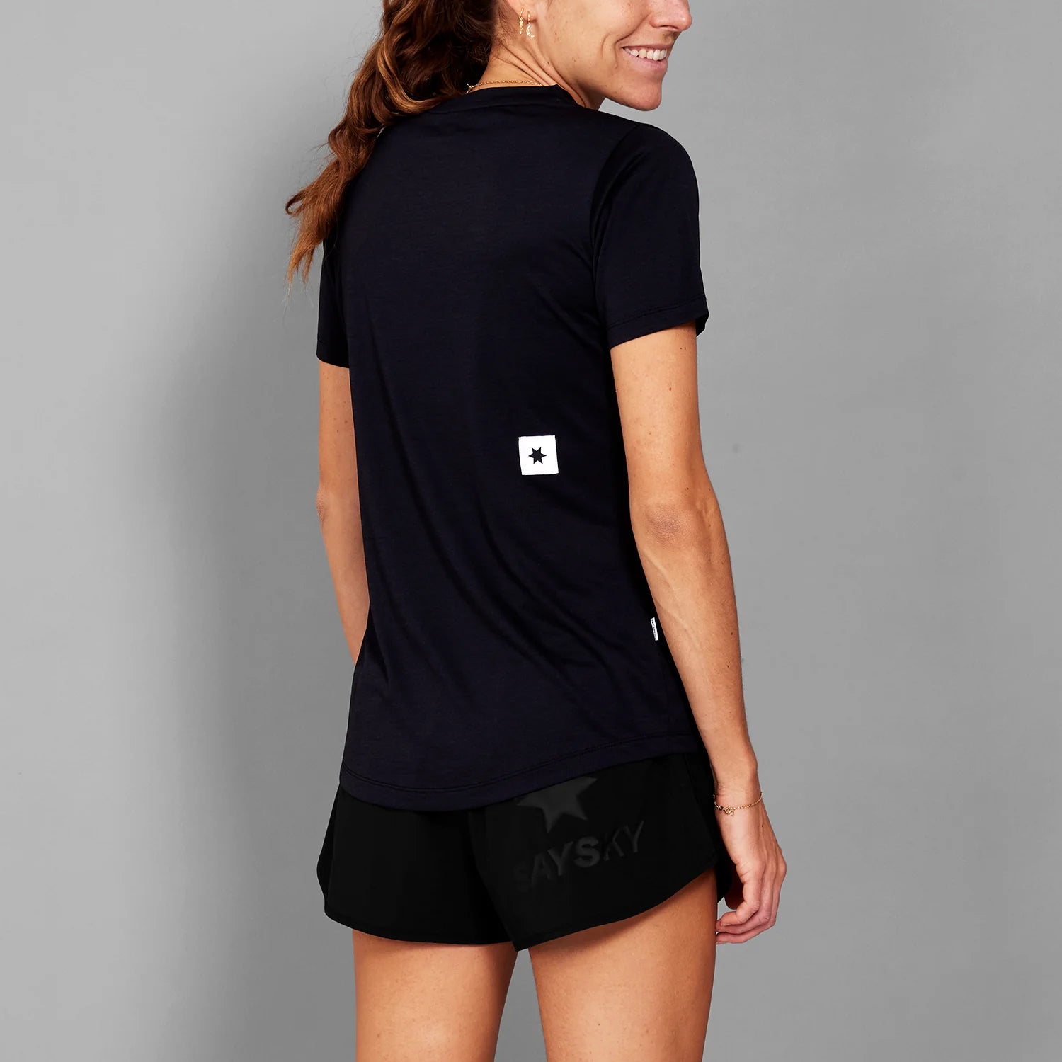 SAYSKY Women's Clean Combat Tee v2 Black - Achilles Heel