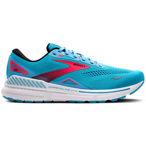 Brooks Men s Adrenaline GTS 23 Running Shoes Crystal Seas Diva Pink Black