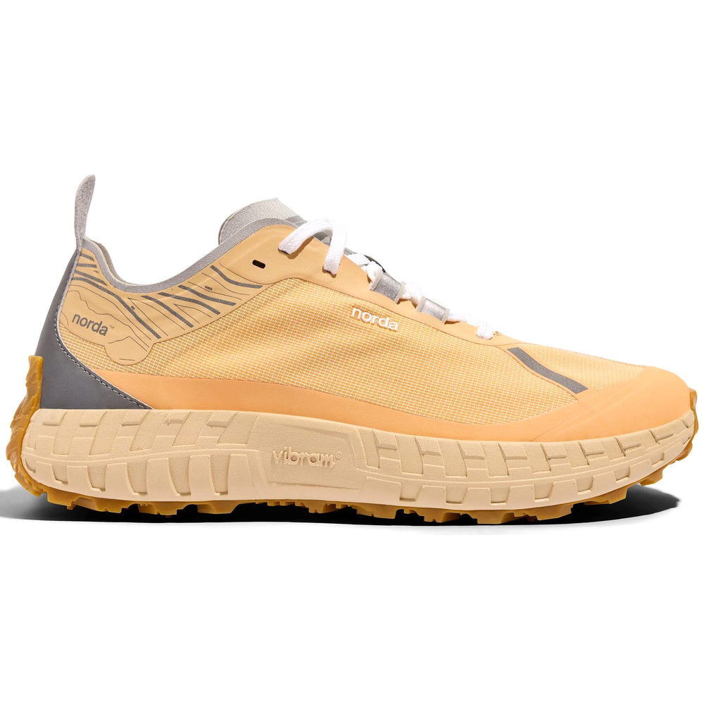 norda Women's 001 Trail Running Shoes Rhodotus - achilles heel