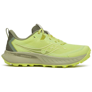 Saucony Women's Peregrine 15 Trail Running Shoes Sunny / Hemlock - achilles heel